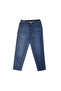 Kids’ Stretch Denim Jeans with Elastic Waist and Taper Fit