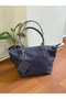Casual Large Size Women's Shoulder Bag with Card Holder Detail - 3