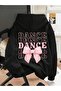 Dance Printed Hooded 100% Cotton Kids Sweatshirt - 2