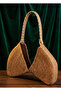 Monarch Iconic Butterfly Design Straw Beach Bag Handmade Natural Luxury Bohemian Summer Shoulder Bag - 4