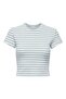 15368322 ONLANITS S/S O-NECK CROPPED TOP JRS