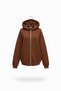 Women's Basic Zipper Hoodie – Black Shield - 2