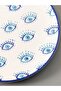 Lcw Home Blue Eye Printed Ceramic Plate 21 cm - 2