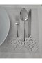 Linen Textured Luxury French Lace American Set - 8 Person, 9 Pieces - 6