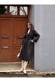 Striped Belted Cashmere Coat - 5