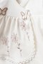 Baby Girl Butterfly Newborn Floral Embroidered Hospital Discharge Bodysuit Set Boxed Yk23132 - 2