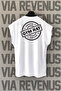 Certified Gym Rat Back Printed Zero Sleeve 100% Cotton Sports Tshirt