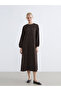 Crew Neck Print Dress