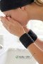 Set of 3 Soft Textured Face Washing Wristbands and Hair Bands - Skincare & Makeup Headband - 3