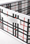 Ordena 2-Piece Closet Organizer, Checkered Foldable Shelf and Drawer Organizer - 7