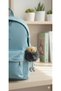 Figured and Footed Plush Pompom Keychain - Colorful and Fun Bag Accessory Gift