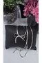 Elegant Bowknot Silver Color Ribbon Motif Steel Necklace Non-Tarnish-45Cm - 7