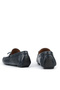 , Men's Genuine Leather Casual Shoes 1611065Ze0791 Navy Blue - 3
