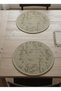 Vintage Hand-Woven Carpet American Service Placemat Set - Authentic Table Decor