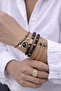 Moon Detailed Drawstring Adjustable Bracelet - 3