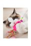 Fish Cat Play Fishing Rod Colorful Fishing Rod Toy with Movable Rattles - 2