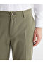 Green Standard Fit Men's Trousers - 5