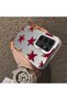 Samsung Galaxy S23 Ultra Compatible Hard Acrylic Back Silicone Edge Lens Protection Five Star Pattern Case - 4