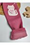 Cat Printed Pink Girls' Leggings - 2