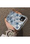 iPhone 11 Compatible Hard Acrylic Back Silicone Edge Lens Protection Stylish Print Case - 5