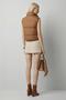 7200 Zero Sleeve Zippered Vest Brown - 3