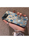iPhone 16E Compatible Hard Acrylic Back Silicone Edge Lens Protection Stylish Print Case - 3