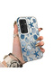 Samsung Galaxy S24 Plus Compatible Hard Acrylic Back Silicone Edge Lens Protection Stylish Print Case