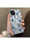 iPhone 15 Plus/14 Plus Compatible Hard Acrylic Back Silicone Edge Lens Protection Stylish Print Case - 3