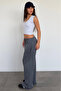 Smoked Wide Leg Barrel Fit Sweatpants Mg2646 - 6
