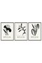 Table with Static Electricity Feature - Poster Flower (Model- 53) - 2