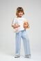 4-8 Years Old Seashell Sugar Girls' Set-Ice Blue - 2