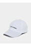 White Embroidered Baseball Cap
