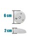 Furniture Zigon Coffee Table Leg Base Coffee Table Connection Apparatus Angled Degree Foot Base White 10 Pcs - 3