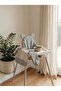 2-Piece Blw Feeding Set - Baby High Chair Cushion and Long Sleeve Bib Set - Gray - 2
