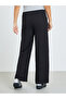 Women Black Wide Leg Trousers - 4