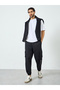 بنطلون كارجو رجالي أسود بقصة مريحة - 2
