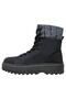 Women's Vegan Black Long Boots - the Night Is Still Young Design - 7