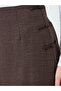 Women Brown Straight Fit Maxi Skirt - 3