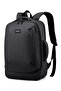 Durable Polyester Backpack Water Resistant Two Way Loader 17-inch Daypack with Built in USB Por