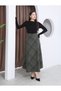 Plaid Patterned Winter Cashmere Skirt