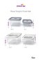 Royal Sliding Food Container 4 Size Food Container Sliding New Product