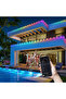 20m Solar RGBIC Lights String Outdoor Dreamcolor Fairy String Lights Solar Powered with Remote, Mult - 3