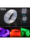 50mx0.75mm 50mx0.75mm/1.0mm DIY Decoration Clear Fiber Optic Cable Led Light PMMA End Glow
