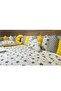 Gold Duvet Cover and Fence Montessori Sleeping Set Yellow Ç123 - 4