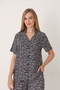 Women's 100% Cotton Buttoned Pajama Set 19098 - 7
