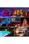 20m Solar RGBIC Lights String Outdoor Dreamcolor Fairy String Lights Solar Powered with Remote, Mult - 6