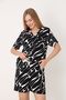 Women's 100% Cotton Short-Sleeve Shorts Pajamas Set 19105 - 6