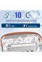 White New 3 In 1 Fan AIr Conditioner Household Small Air Cooler LED Night Light Portable Humidifier - 2