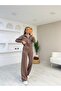 Textured Modal Half-Zip Detailed Suit - 4