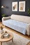 Hilda Embossed Soft Furry Sofa Cover Seat Throw Blanket (100X220Cm)
